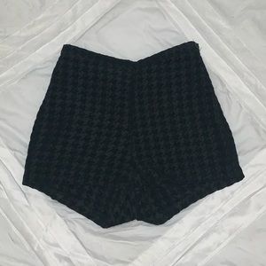 Houndstooth Tap Shorts